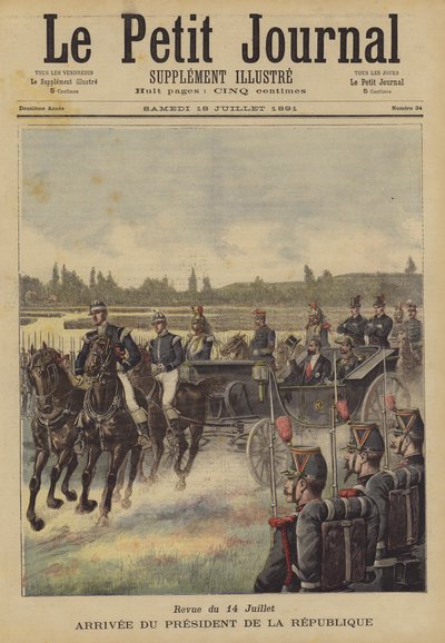 Parata del Giorno della Bastiglia da French School